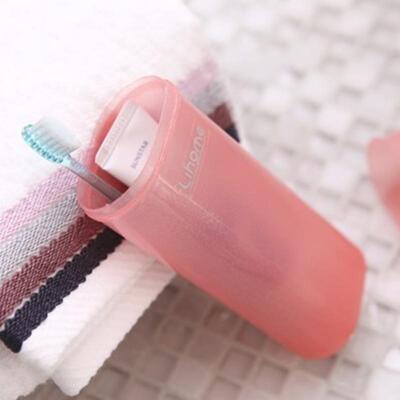 Travel Portable Toiletry Organizer Large Toothbrush Case Squ