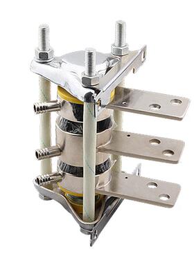 800A-1000A二极管用水冷散热器 SS13BL水冷双管散热器