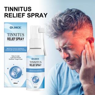 Spray Relief Tinnitus Ear Discomfort Alleviates OUHOE