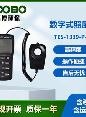 台湾泰仕TES-1339-P-R数字式照度计精度便携式照度计