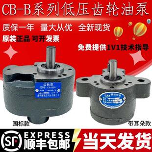 B40 B63液压油泵 B20 B25 B16 B10 B50 齿轮泵CB B32 B2.5