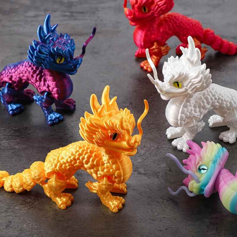 3D打印麒麟手办网红仿真模型摆件摆摊的神兽可动创意儿童玩具男孩