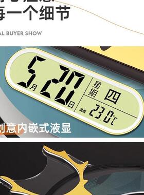 挂钟家用表现代轻奢大气装饰挂厅简钟约创意时挂墙客钟表XDC50/CD