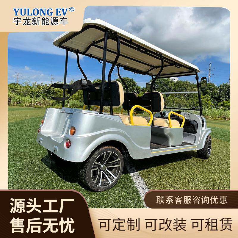 高尔夫球车旅游景区观光车跨境外贸出口沙滩越野款电动新能源车