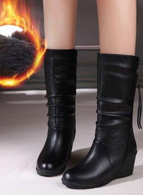 Thick soled Martin boots women