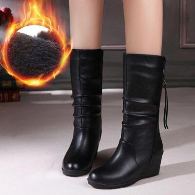 Thick soled Martin boots women