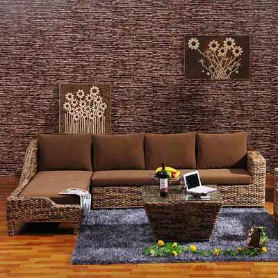会藤沙发组相合客厅藤椅沙发简53443约现代艺妃躺贵椅藤藤制藤编