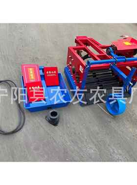 2023款家用挖MIF大蒜机手扶车带大刨蒜机配套大蒜获机农用新起收