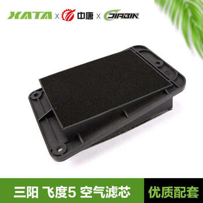 三阳摩托车飞度四/五 fiddle125 150巡弋哈士奇150空气滤芯空滤