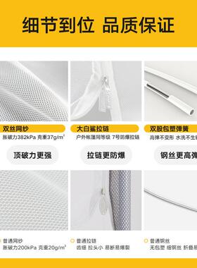 2折025新帐款免家安装F988JT5H蚊A类卧室用可叠蒙古包三开门大空
