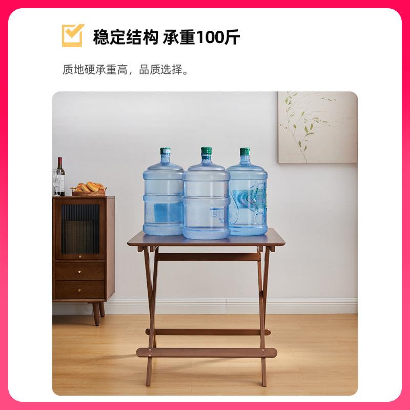 GYN可折叠桌子餐桌家用小形方型桌出租房3F77HHHH8小户简易正方便