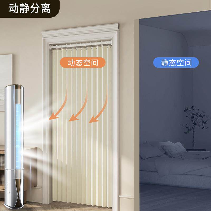 门帘保暖防风遮折叠隔断帘免免孔家用阳阳台玄ZDML关挡风遮挡打帘