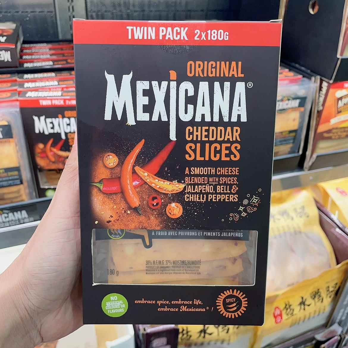 顺丰包邮 Costco开市客代购 墨西卡辣椒切达干酪 180g×2 奶酪