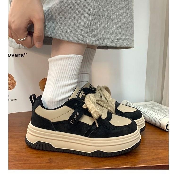 设计丑萌大头休闲饼干时尚老爹鞋