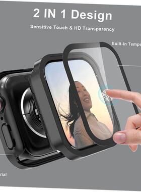 Waterproof Case适用iWatch7 8 9 45/49/42/44 Screen Protector