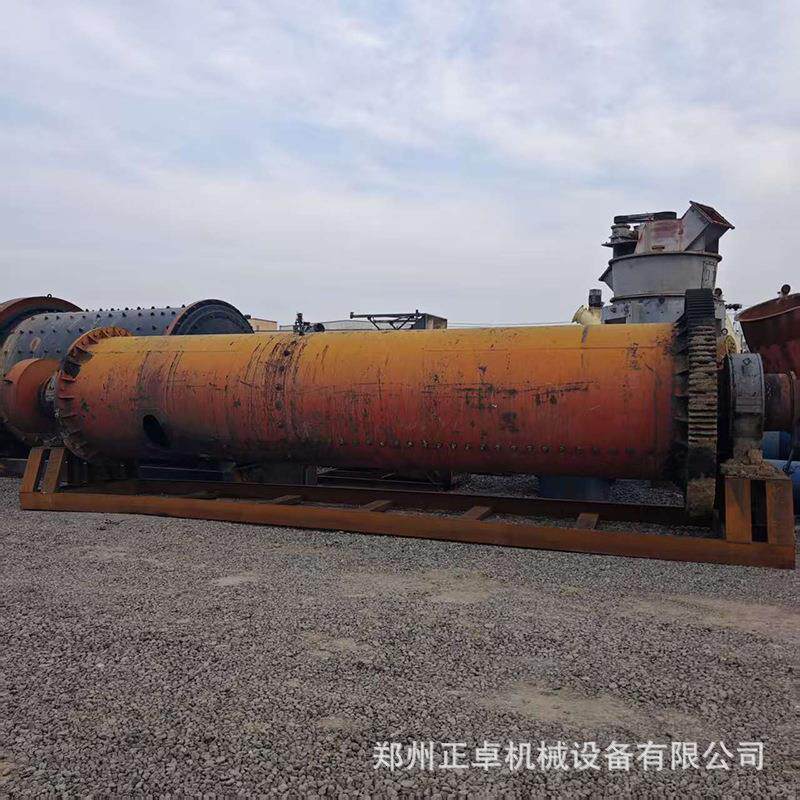 出售二手1570型球磨机 铁矿铜矿选矿湿磨 产量6-10t/h 衬板完好