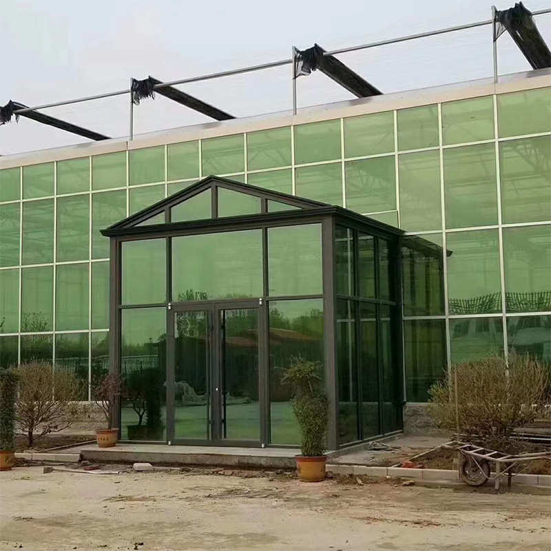 厂家连栋大棚智能玻璃温室大棚新型种植大棚骨架生产加工