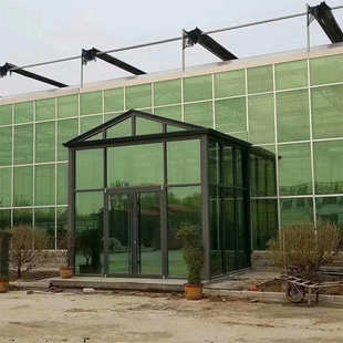 厂家连栋大棚智能玻璃温室大棚新型种植大棚骨架生产加工