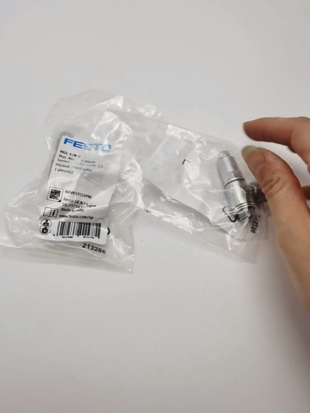 HGL-1/8-B 530030全新原装FESTO费斯托先导