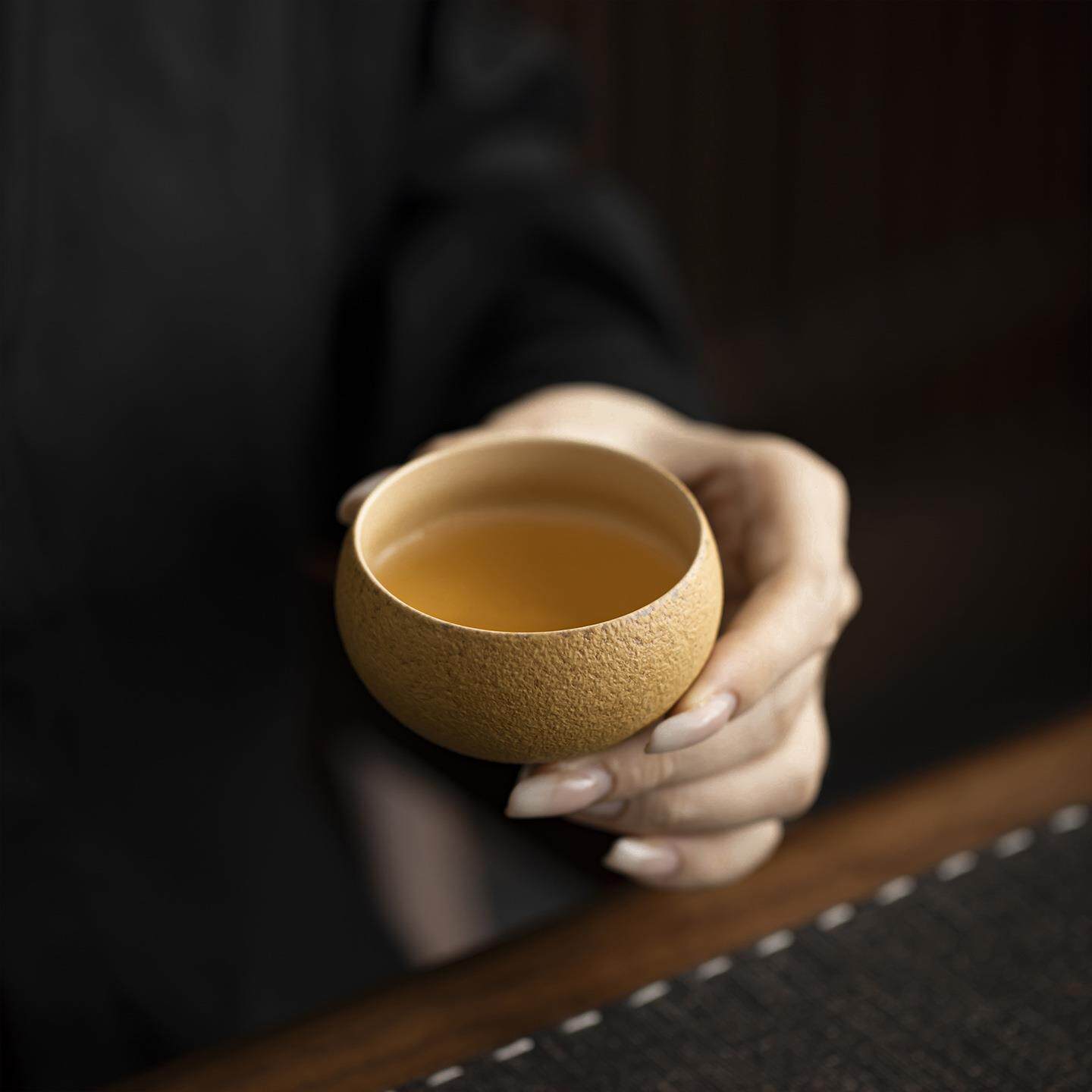 工位喝茶一人饮旅行茶具一壶一杯便携式泡茶壶户外单人迷你快客杯