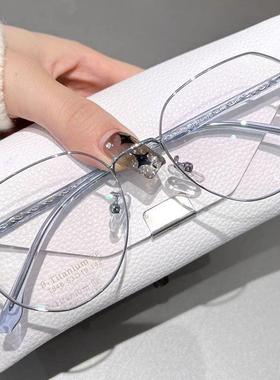 镜一爆款近视眼镜T848板材眼镜框男女款素颜网红眼镜架