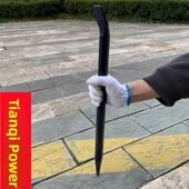 厚重型 锻撬棍 六角撬棍 撬棍 铁矫直工具钢钻 特厚特殊撬棍