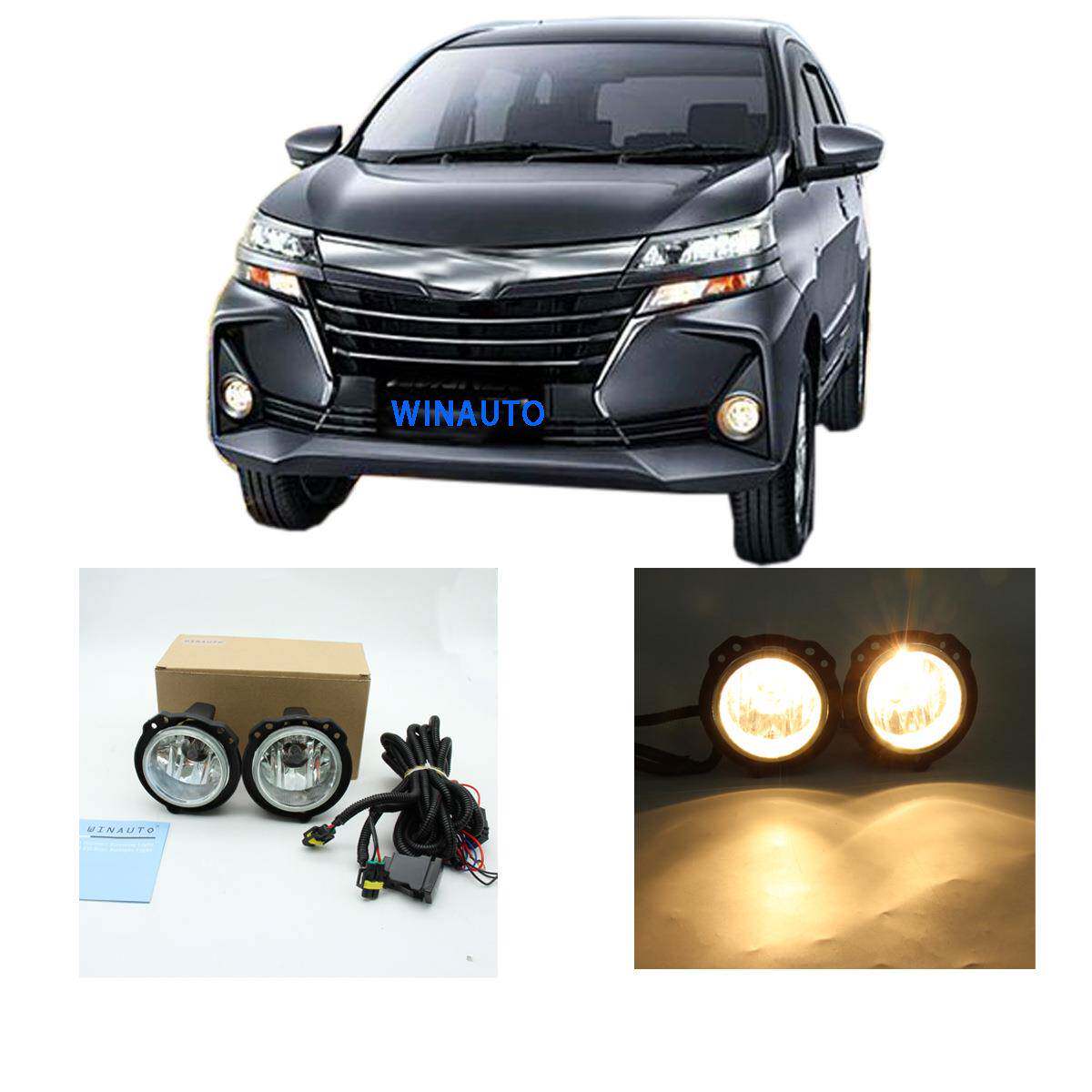 适用于丰田AVANZA2015-2020保险杠卤素雾灯foglight