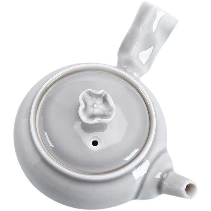冰灰釉荷香侧把壶日式家用陶瓷功夫小茶壶简约单壶泡茶器礼品批发,餐饮具,茶壶,淘宝优惠券,粉丝福利购,淘宝优惠卷