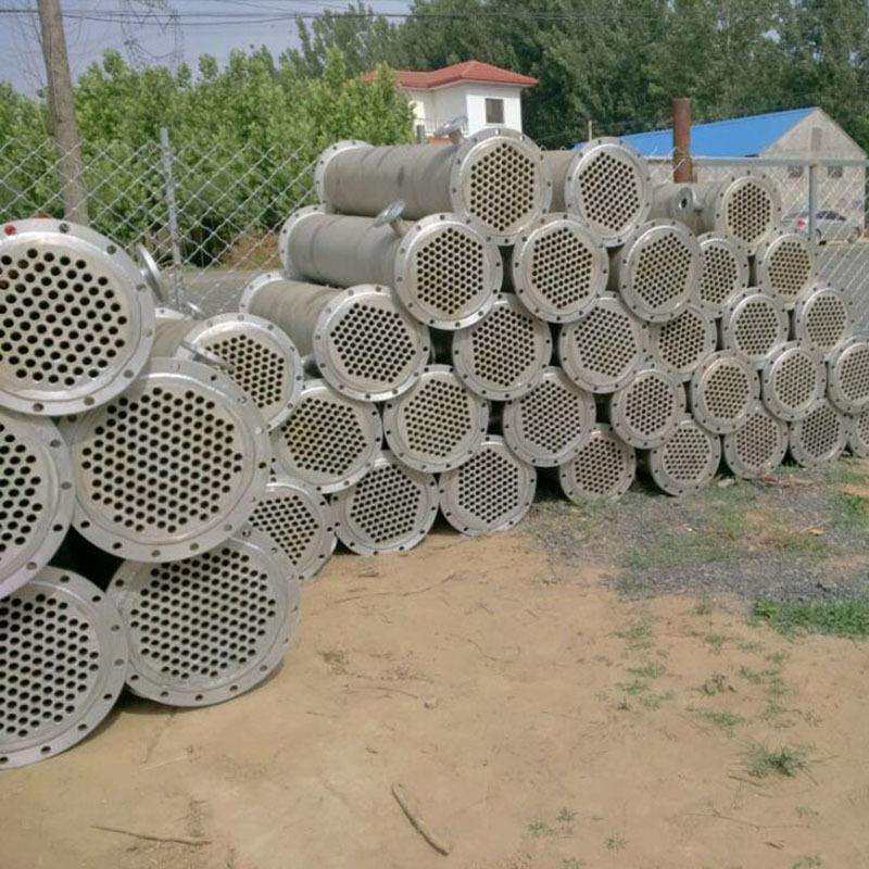 锈BW10钢不管式冷凝器 蒸列汽加热器列二手管冷凝器