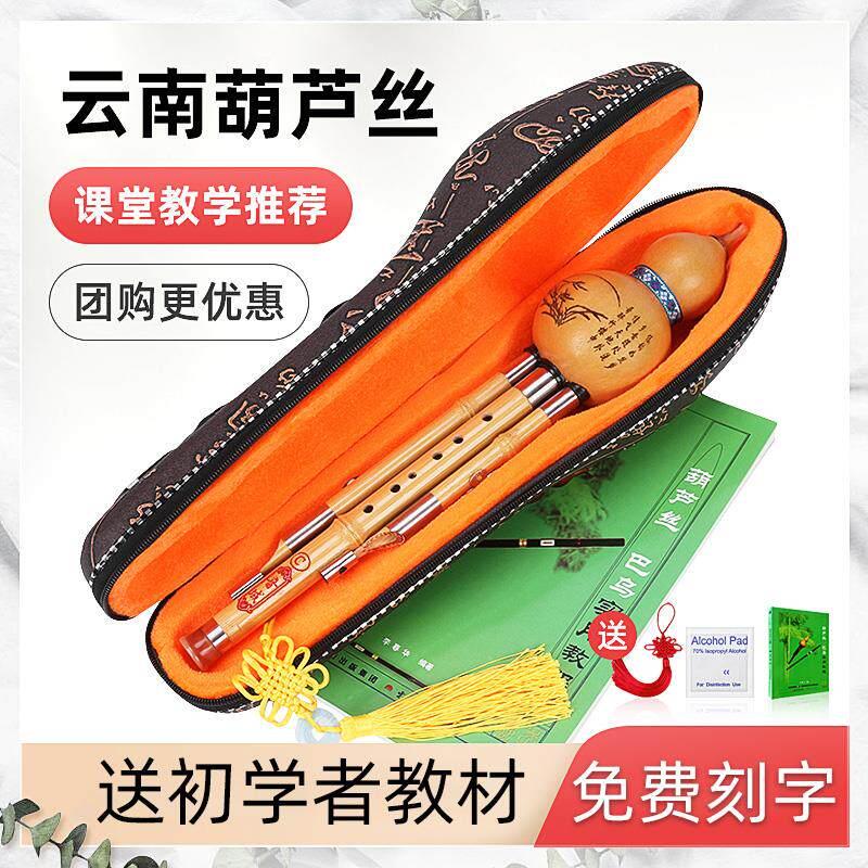 九孔葫芦丝降b调高级紫竹c调小学生初学者演奏型专业民族乐器