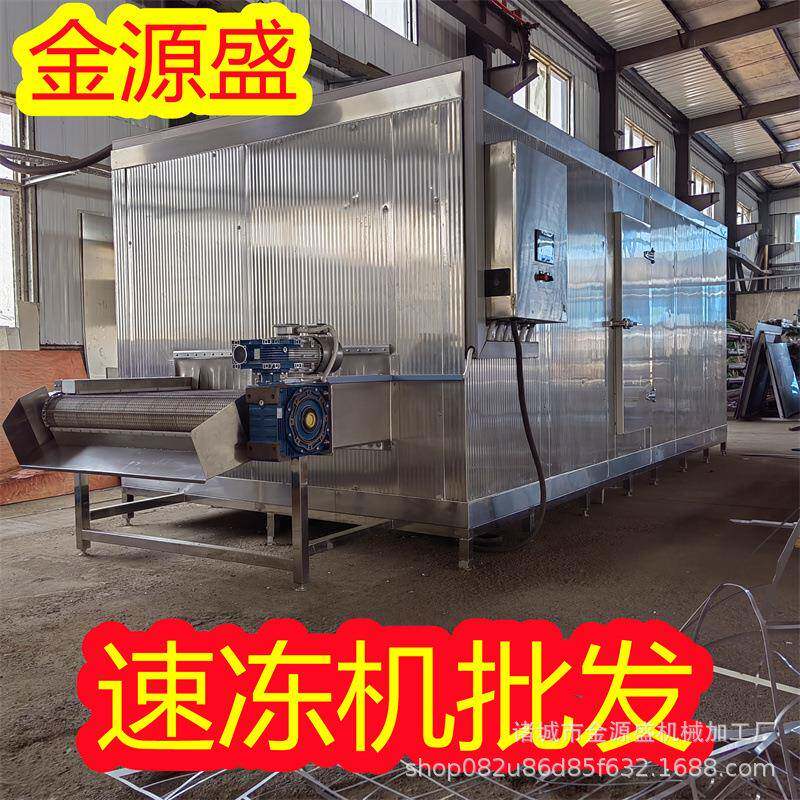 全自动液氮速冻机水饺豆包食品水果蔬菜类速冻机隧道式速冻机