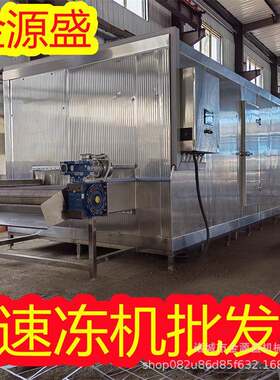 全自动液氮速冻机水饺豆包食品水果蔬菜类速冻机隧道式速冻机