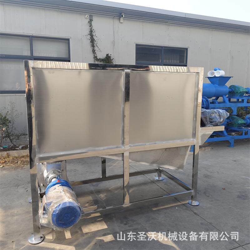 供应牛粪猪粪脱水机 不锈钢微滤式干湿分离机 滚筒式固液分离机