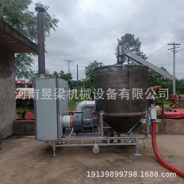 立式小型大豆厂家高粱大型烘干机小麦粮食仓水稻风干移动玉米
