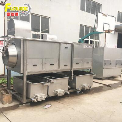 LQX-6000/0.8新型核桃仁去皮机去皮清洗机核桃露产出设备