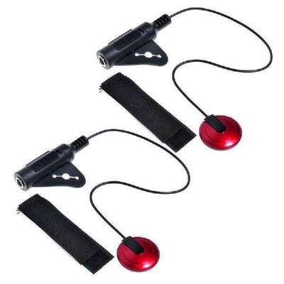 2Pcs Piezo Contact Microphone Mic Pickup for Guitar Violin