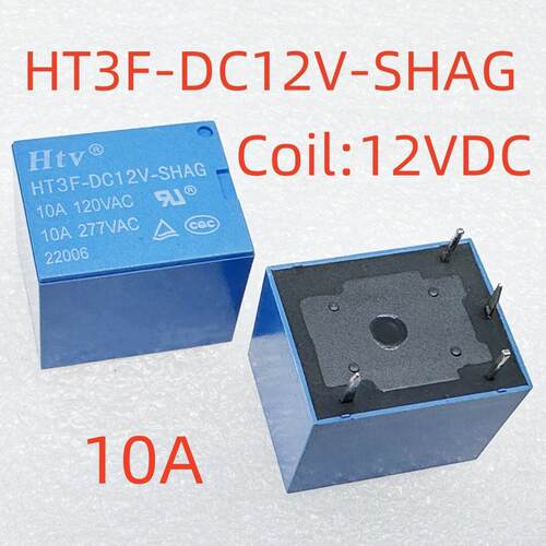 全新原装 4脚 10A 家电用 继电器 HT3F-DC12V-SHAG T73-1A-12V