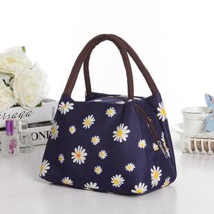 新款卡通小号便当袋手提包可爱清新韩版便当带子妈咪手拎女小布包