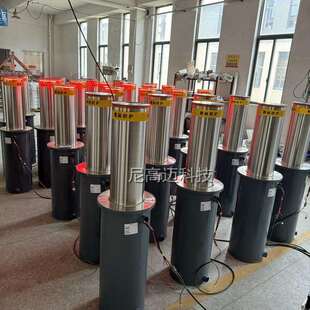 NGM现货自动升降车档不锈钢成品发光液压护柱学校小区路障桩