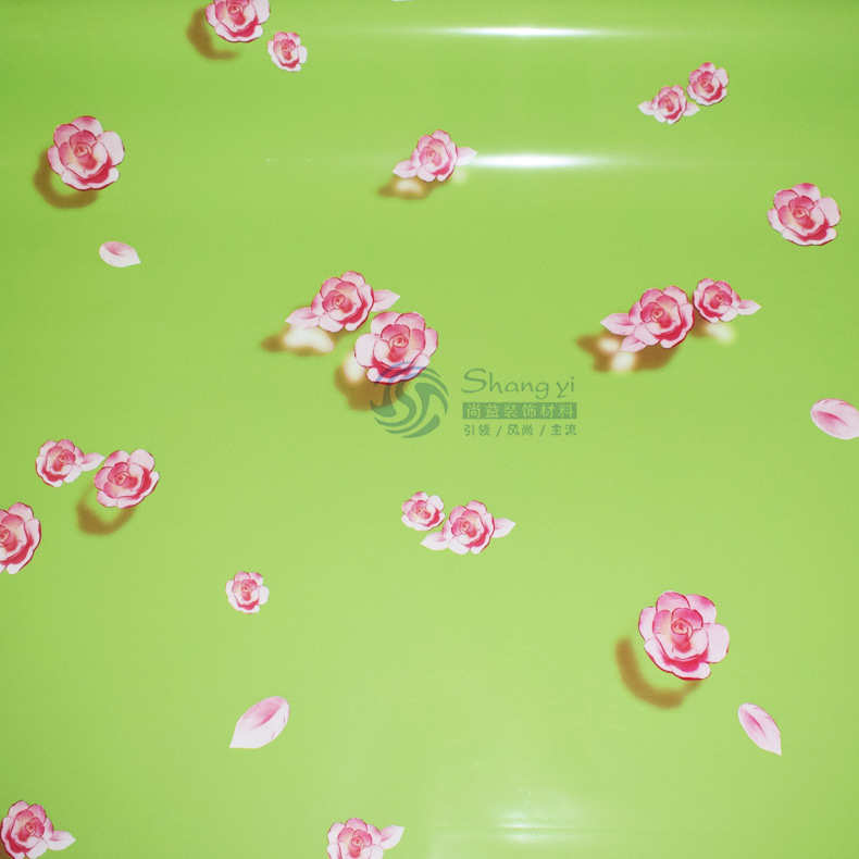 厂家新款晶钢门贴膜 玻璃建筑橱柜门PVC贴膜 防水膜定制批发