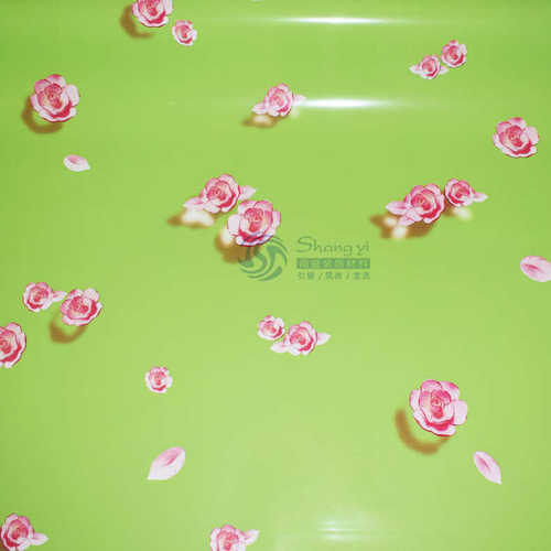 厂家新款晶钢门贴膜 玻璃建筑橱柜门PVC贴膜 防水膜定制批发