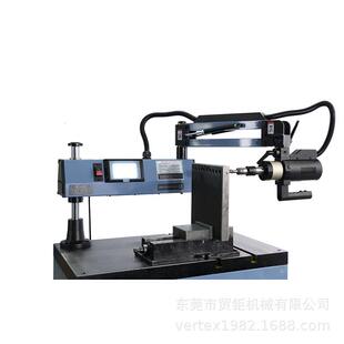 贸钜机床电动伺服攻牙机 攻丝机悬臂垂直万向M12M16M24M36攻丝机