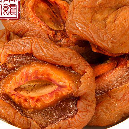 永泰蜜饯 吃不厌桃干水果干80后零食杭州特产话梅肉奶油桃板208g