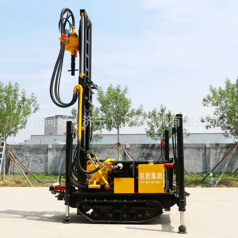 液压履带式水气两用水井打井机厂家定制冲击式岩石气动打水井钻机,五金/工具,工程钻机,淘宝优惠券,粉丝福利购,淘宝优惠卷