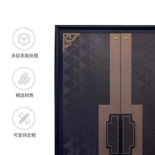 甲级不锈钢对开防盗门家用入户门铝板雕刻别墅安全门铸铝防爆门
