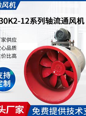 厂家供应800C轴流式通风机工业排烟风机低噪音通风轴流风机