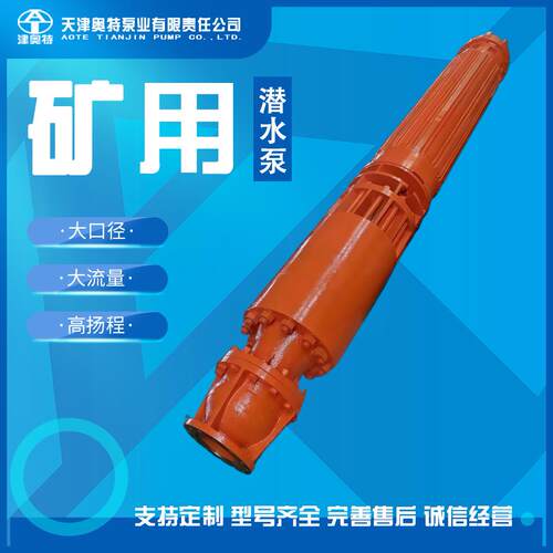 矿用高压潜水电泵矿山变频式井泵矿用防腐蚀潜水泵潜水排水泵