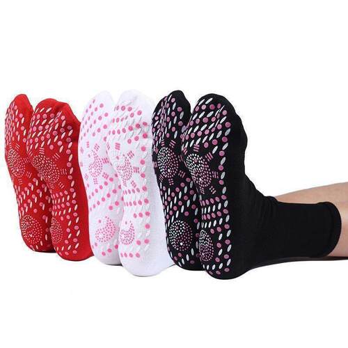 Washable Snow Socks with Massage Foot Health Socks, Mid-Calf