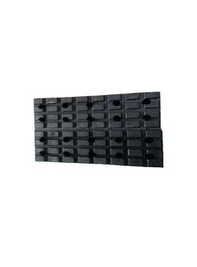 400*150*40mm夹砖机胶块龙一科达掰板机胶块徐峰收转机橡胶块