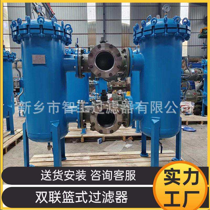 厂家供应 并联切换水过滤器 压力≤0.2MPa 生产工艺给水过滤